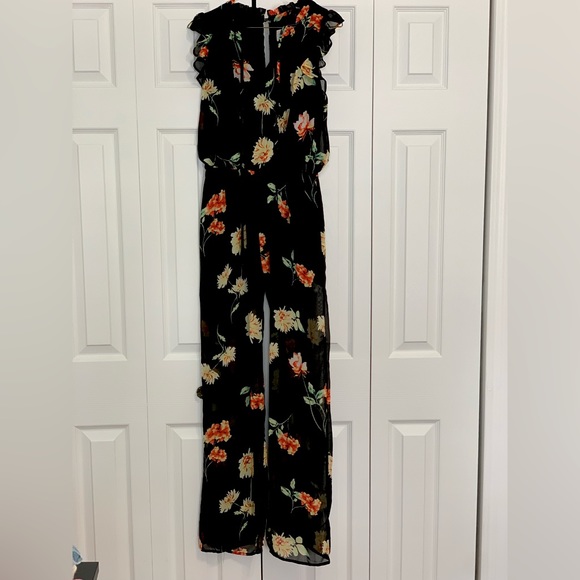 Sienna Sky floral long jumpsuit/Romper - Picture 1 of 5